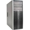 Restored HP Compaq 8100-T Desktop PC with Intel Core i5-650 Processor, 8GB Memory, 2TB Hard Drive and Windows 10 Pro (Monitor Not Included) (Refurbished)