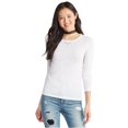 thumbnail image 1 of Camiseta básica de manga larga Aeropostale para mujer, blanca, mediana Aeropostale Camiseta básica, 1 of 2