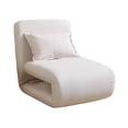 thumbnail image 4 of Sofá cama plegable,Sofá cama plegable,sillón individual,cómodo,Sofá cama portátil con almohada para el suelo,Silla Reclinable Convertible Respaldo Ajustable,Sofá, 4 of 8