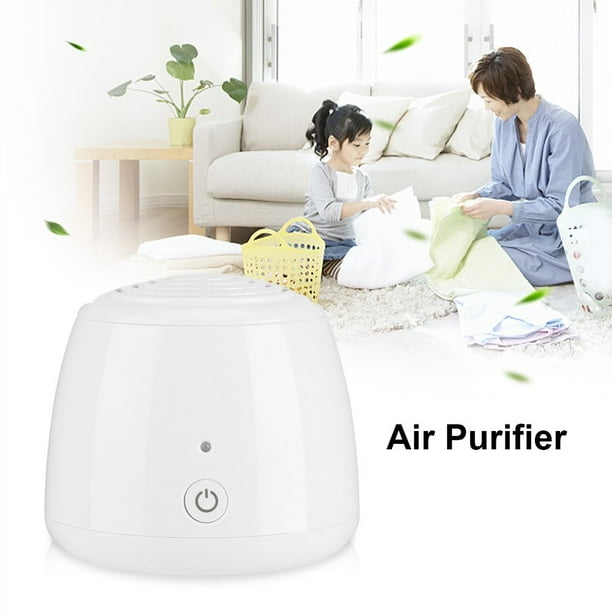 Portable Mini Anion Air Purifier Refrigerator Ozone Deodorizer