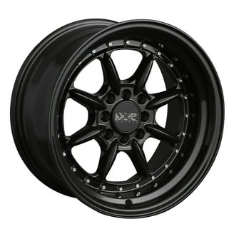 XXR 527 17x7.5 5x100/5x114.3 40et Chromium Black Wheel - Walmart.com