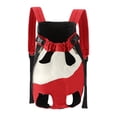 thumbnail image 1 of MKHSQHDG Today's Deals Lightweight Backpack Suitable for Small and Cats Easy to Adjust Shoulder Strap Basic Leg Exposure Design Durable Suitable for Daily Use, 1 of 5