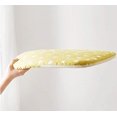 thumbnail image 4 of Nvzi Almohadillas para silla de comedor, almohadillas de algodón para silla de cocina (amarillo, juego de 4), 4 of 5