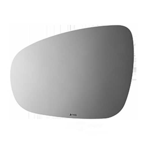 Burco Side View Mirror Replacement Glass - Clear Glass - 4466