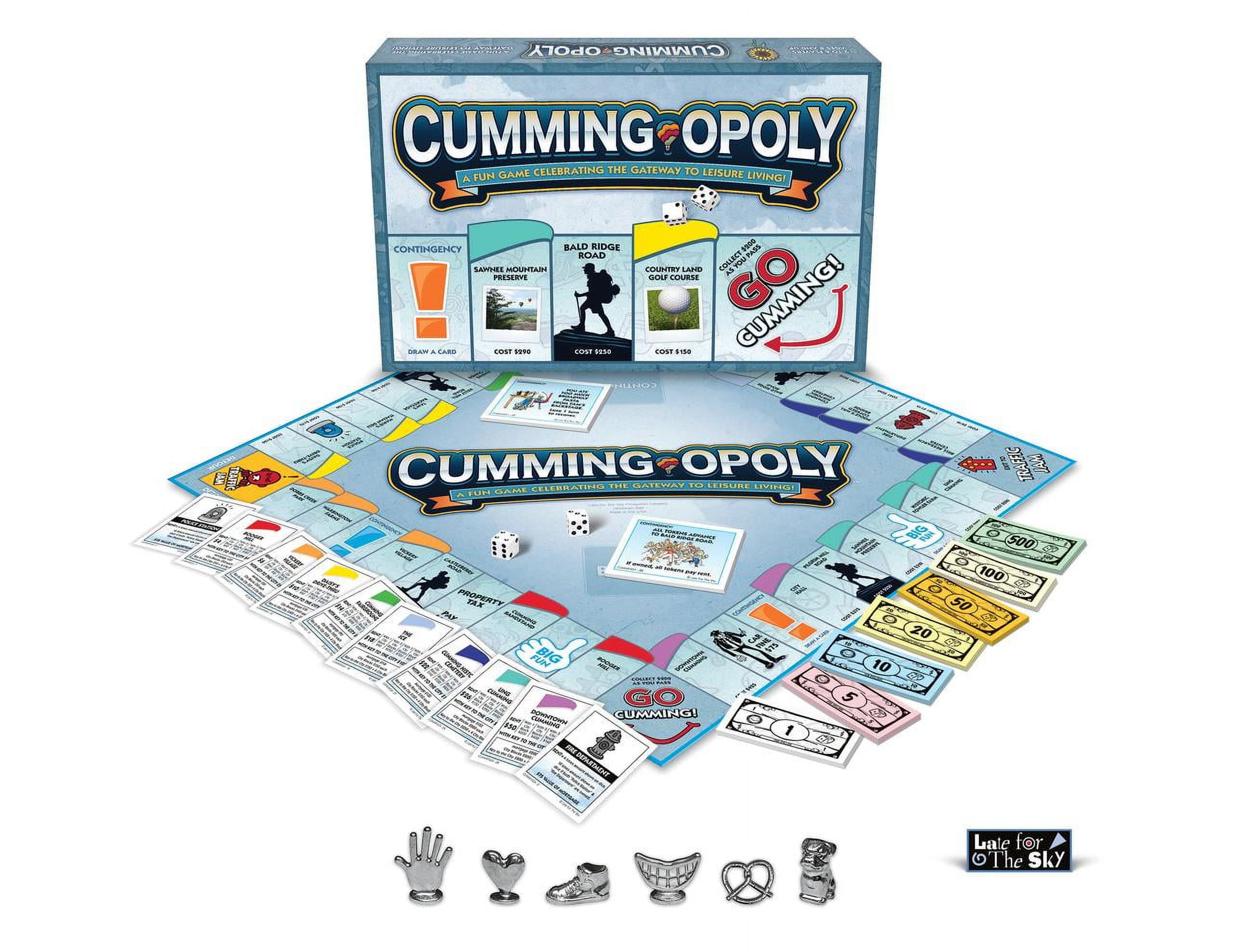 Dallas Opoly Board Game, by Late for the Sky