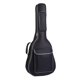 thumbnail image 2 of Estuche de transporte suave con asa de lazo, impermeable, acolchado grueso, Oxford, para guitarra Negro, 2 of 9