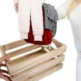 thumbnail image 4 of COMPUKAS Rustic Storage Box Wooden Organizer Natural Wood 1Pack for Home Decor, 4 of 6