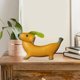 thumbnail image 3 of Escultura moderna de perro banana, estatua de resina, artesanías en miniatura, adorno de estatuilla de animales para decoración del hogar, mesa, M Gloria estatuilla de animales, 3 of 7