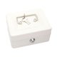 thumbnail image 3 of Hucha con cerradura, organizador de dinero, contenedor, pequeña caja de almacenamiento, del tesoro, alcancía para adultos, para niños Blanco, 3 of 8