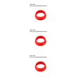 thumbnail image 2 of ZLight Seat Post Rubber Cycling Silicone Waterproof Mountain Bike Seatpost Protective Accessory 1 PC Red S 3Set, 2 of 6