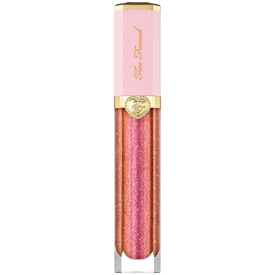 Too Faced Rich Dazzling High Shine Sparkling Lip Gloss ''Crazy Rich'' New In Box