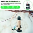 thumbnail image 6 of OUNONA  Pigeon Proof Bird Feeder Hanging Feeders for Birds Trough Refillable Practical, 6 of 8