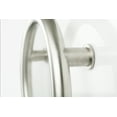 thumbnail image 4 of 12-inch Huntington Shower Valve Grab Bar Front Mount, ADA Compliant, Satin, 4 of 6