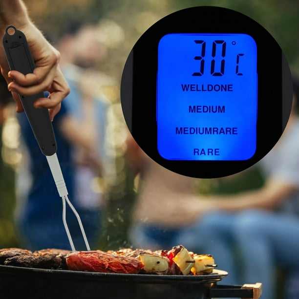 Digital Meat BBQ , Precise Digital Food With Read Dual Probe LED