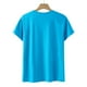 thumbnail image 5 of Puntoco - Camiseta de manga corta con cuello redondo y estampado a la moda para mujer Puntoco Puntoco-1695, 5 of 5