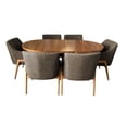 thumbnail image 1 of Comedor moderno de madera para 6 personas, 1 of 8