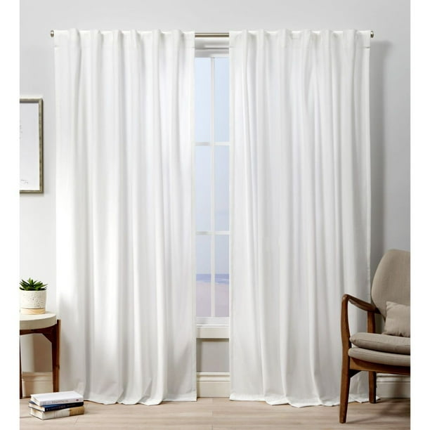 Exclusive Home Curtains Velvet Heavyweight Hidden Tab Top Curtain Panel