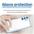 thumbnail image 3 of Decase for Samsung A35,Shockproof Case Flexible TPU & Hard Clear Acrylic Anti-Scratch Ultra Slim Transparent Rugged Case Cover Designed for Samsung Galaxy A35 - Blue, 3 of 8