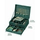 thumbnail image 5 of Estuche Xtellar Caja Organizador Joyero Joyas Joyería Aretes Retro Color Verde, 5 of 5