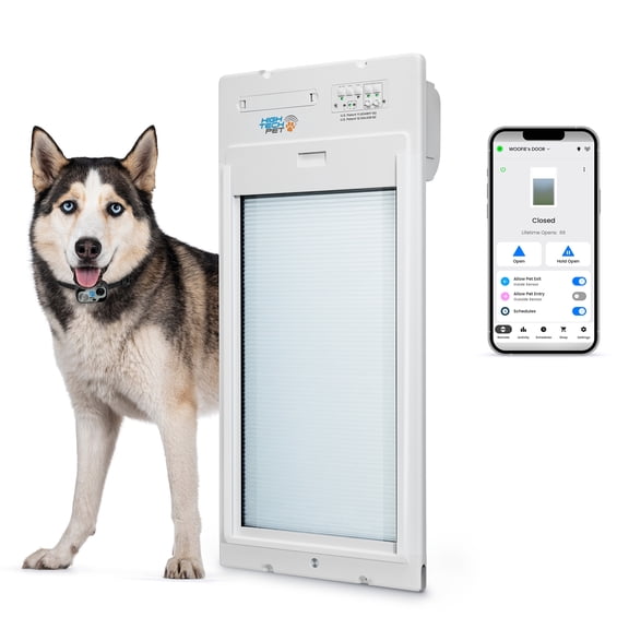 PPR-L LARGE DOOR MOUNT POWER PET ROLL UP WiFi
