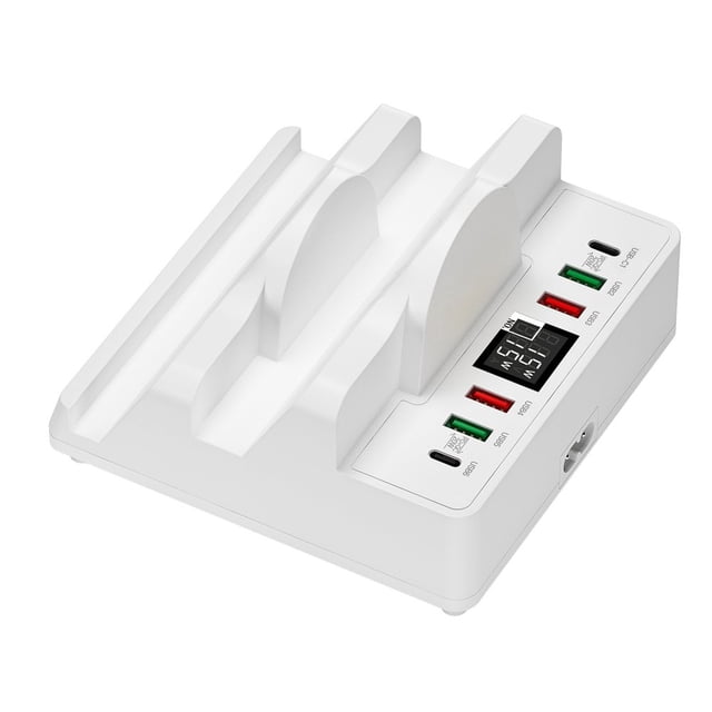Wireless Charger 15W PD 20W QC 3.0 Fast Charged Australia/US/UK/EU Plug 2 in 1 Mobile Phone Wireless Charging Base Home Supply
