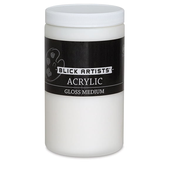 Blick Artists Acrylic Medium - Blick Acrylic Medium, Gloss, 32 oz