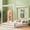 White, variant on Noble House Queen Erika Canopy Platform Bed, Modern Minimalist Wood Frame with Slat Support, Support Legs, White