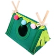 thumbnail image 4 of Shisuyan Guinea Pig Hideout Hamster Guinea Pig Tent Rabbit Triangular Hideout Shelter Small Animal Bed, 4 of 8