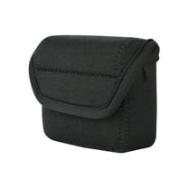 Resistant Carrying Case for JBL For GO 2 Speaker - Black Nylon Sleeve