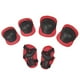 thumbnail image 3 of Equipo de protección para , rodilleras y coderas y muñequeras con correa para en patineta, - Rojo 6 piezas DYNWAVEMX protección de seguridad para patinaje de niños, 3 of 8