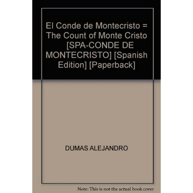 Libro El Conde De Montecristo Tapa Blanda, Autor Alexandre Dumas (padre), Editorial Editores Mexicanos Unidos