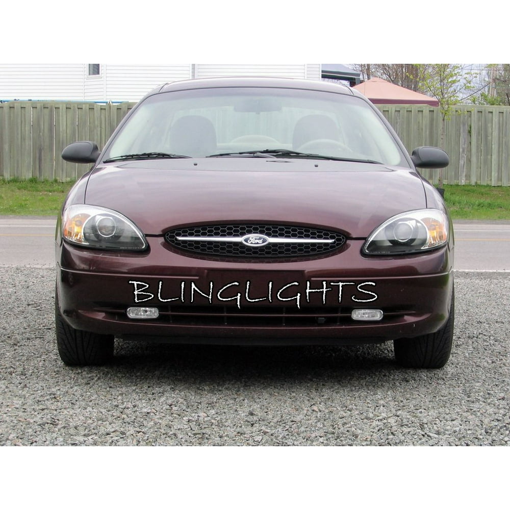 2000 2001 2002 2003 Ford Taurus White Fog Lamps Driving Lights Kit ...