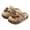 A-Khaki166, variant on Boys Girls Clogs Garden Shoes Kids Cartoon Dinosaur Sandals Summer Beach Pool Water Shower Shoes 3-12Y