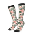 thumbnail image 2 of Balery Lilies Flowers Printed Novelty Socks Men's Women's Crew Socks Sports Socks Knee High Socks Cotton Socks Quirky and Cool Socks, 2 of 9