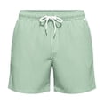 thumbnail image 4 of Mens Swim Trunks 2026 Summer Casual Strip Printed Loose Fit Elastic Waist Beach Shorts with Pockets Swim Shorts, 4 of 4