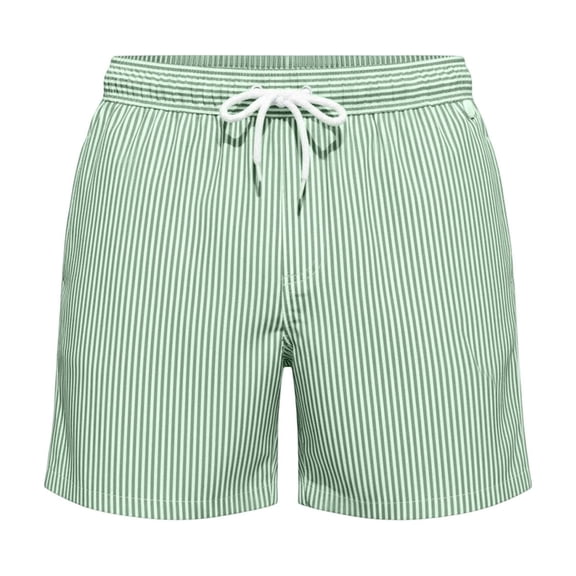 RMGVDSD Mens Striped Casual Shorts Drawstring Waist Beach Shorts With Pockets Mens Swim Trunks Swimming Shorts Summer Bathing Suit Gym Active Shorts