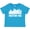 Turquoise, variant on Inktastic Boston Massachusetts City Skyline with Grunge Boys or Girls Toddler T-Shirt