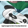 thumbnail image 5 of Yibo Panda Blanket Flannel Soft and Comfortable Anti-static Bed Sofa Blanket, 5 of 7