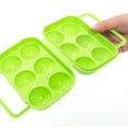 thumbnail image 3 of Happy Date Portable Camping Carrier For Eggs Case Box Kitchen Convenient Container Egg Storage Box Container Hiking Outdoor Kitchen Tools, 3 of 8