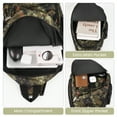 thumbnail image 4 of New York Xpress Camo Sling Bag Expandable 14–25L Daypack for Travel Hiking Cycling, ArmyGreen,118, 4 of 10