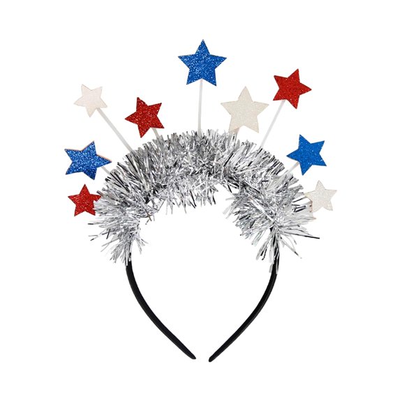 TUWAFE 4Th of July Headband for Women-Red White and Blue Headband for 4Th of July Accessories for Women-Red White Blue Headbands for Fourth of July Outfits for Womens-Fourth