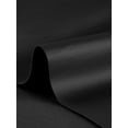 thumbnail image 5 of INSPIRE CHIC Womens' High Waist High Low Hem Belted Knot Button Decor Side Leather Skirt S Black, 5 of 6