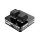 thumbnail image 1 of Custom Mini Keyboard 2 Key RGB Macro OSU Keypad Programmable Mechanical Keyboard for Gaming Working, Black Type B, 1 of 5