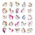 thumbnail image 2 of Pegatinas para álbum de recortes, 50 Uds., pegatinas de unicornio, pegatinas florales para diario de balas, para sobres, decoración de álbumes de fotos DIY, 2 of 5