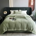 thumbnail image 1 of Zhuge Bed Sheets Set, Bedding Sheets Pillowcases Kit, Twin Bed Set, Hotel Bedding, Home Decor(Green), 1 of 4