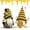 MIX-2PCS, variant on Sunflower Gnomes Plush Bumble Bee Decoration Christmas Gnome Gift Handmade Scandinavian Tomte Stuffed Farmhouse Decor for Home Kitchen Tiered Tray