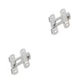 thumbnail image 2 of Pestillo de captura de acero inoxidable, puerta corredera antirrobo, ventana, armario, perno de Metal, cerradura deslizante como se muestra en las imágenes 70x50x18mm, como se muestra 2piezas Riwesomey CBP103312, 2 of 4