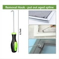 thumbnail image 3 of Herramienta Rodillo para Mosquitero, Herramienta Estriada para Mosquitero, Rodillo Estriado,Kit Reparación Puerta Mosquitera para Instalar Mosquiteros en Puertas y Ventanas, 3 of 5