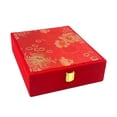 thumbnail image 1 of Velvet Wedding Jewelry Storage Holder Box for Birthday Anniversary Exquisite jinwen caja de joya, 1 of 8