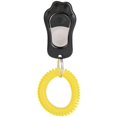thumbnail image 1 of Clicker de Entrenamiento CHAO Ajustable de 3 Velocidades con Correa para Perros Gatos y Caballos Negro, 1 of 5